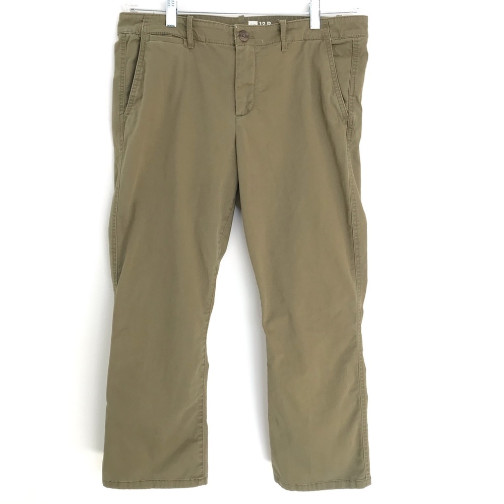 Gap Women’s Khaki Green Ankle Pants